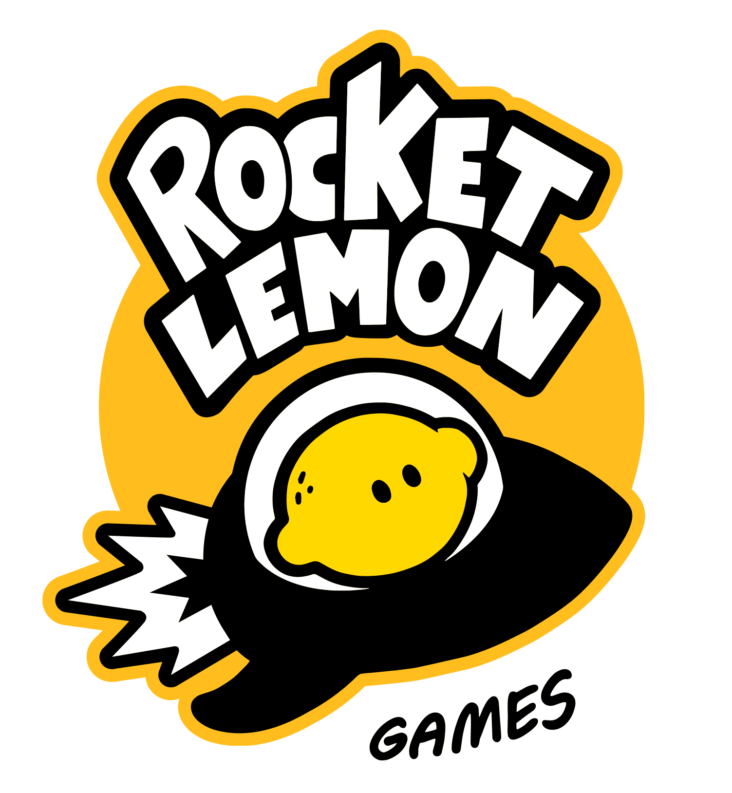 Logo rocket lemon SIN sombra
